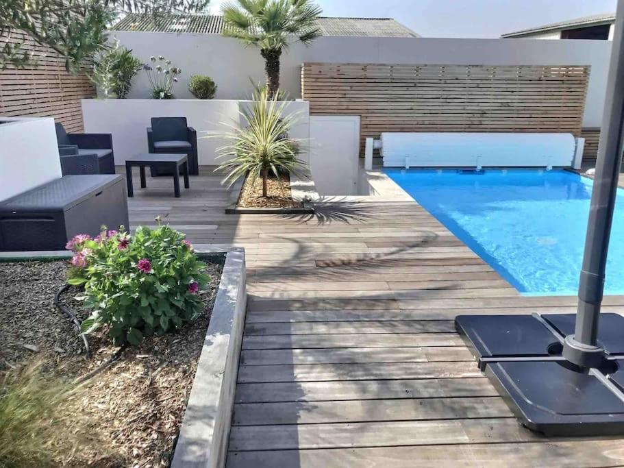Villa Exceptionnelle Piscine Et Jardin Prive Sejour Haut De Gamme Proche La Rochelle Sainte-Soulle Eksteriør billede